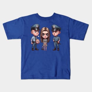 Faces of Authority Kids T-Shirt